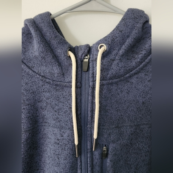 🧥 Iceburg Blue Zip-Up Hoodie – Men’s Medium, NWT, Lightweight & Cozy - Picture 2 of 14